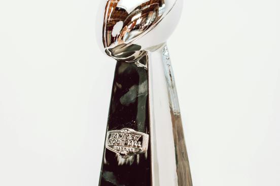 Fantasy football trophy