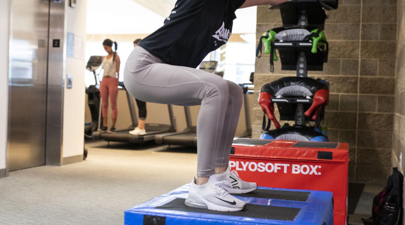 Rec Center Equipment box jumps