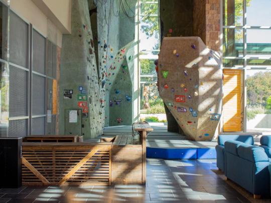 climbing wall