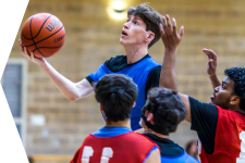 intramural basketball game