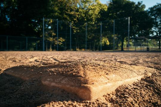 Kickball base