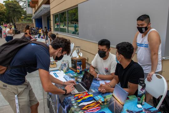 students at rexpo