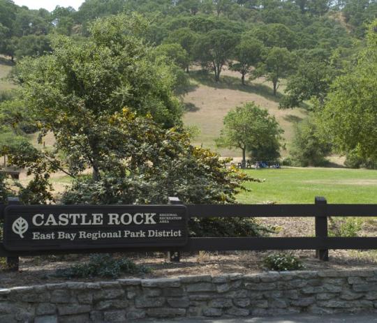 castle rock sign