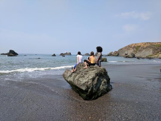 Students Hiking during an Outdoor Pursuits trip