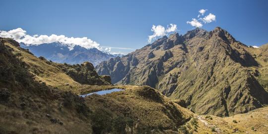 mountains in the outdoors